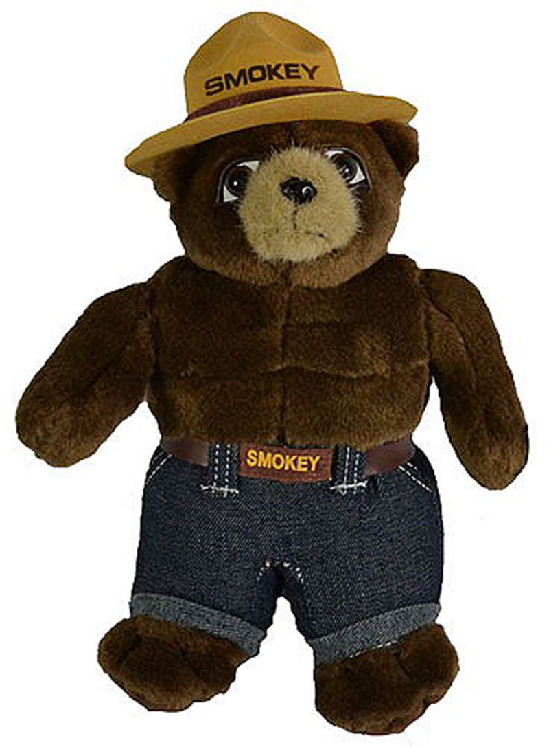 smokey the bear teddy bear